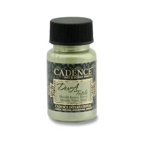 Textilní barva Cadence Dora Textile, met. mentolová, 50 ml